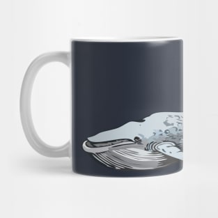 blue whale (Balaenoptera musculus) Mug